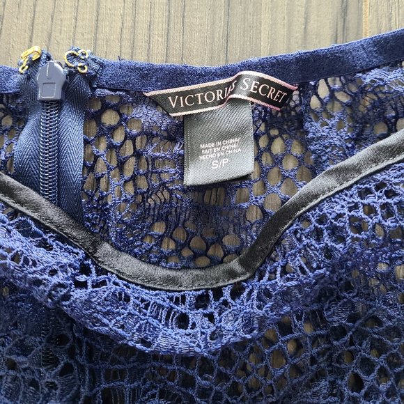 Floral Crochet Lace High Waist Lingerie - Picture 5 of 9